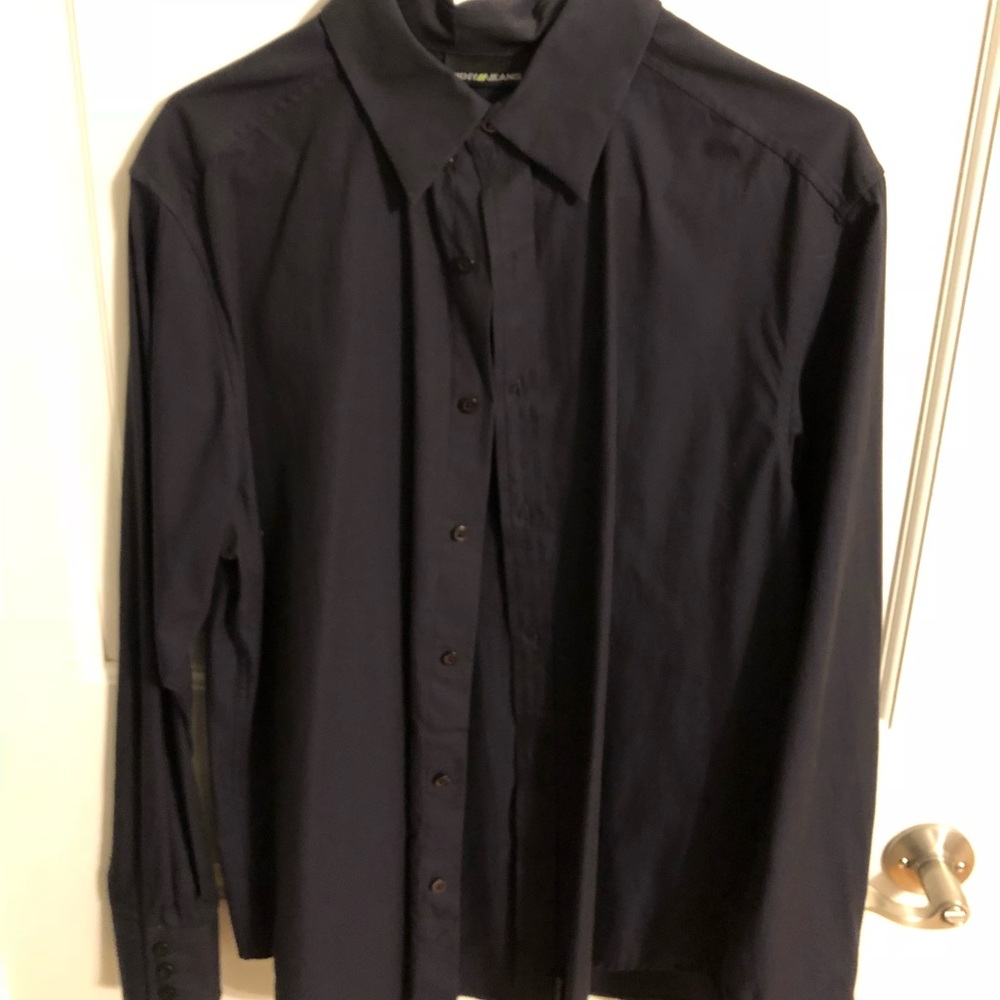 Men’s DKNY dark blue shirt